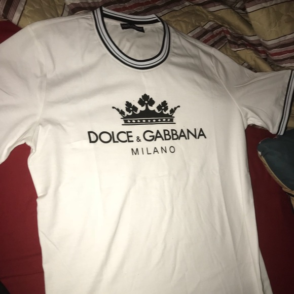 dolce and gabbana milano crown t shirt